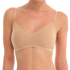 Commando Women's Soft Cup Cotton Bra Sz M